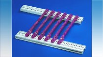 GUIDE RAIL STD 160D 2MM RED