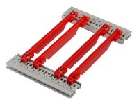 GUIDE RAIL H-DUTY 160D 2MM RED