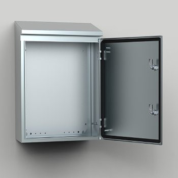 stainless steel wall-mounting case wuth protection degree IP 66